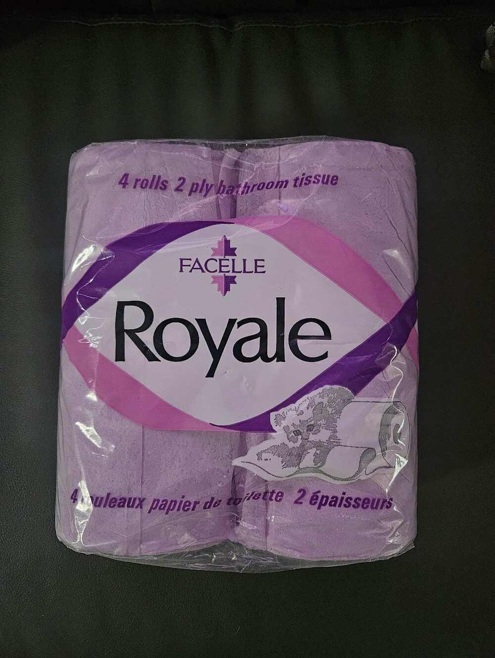 Vintage Purple Royale Toilet Paper